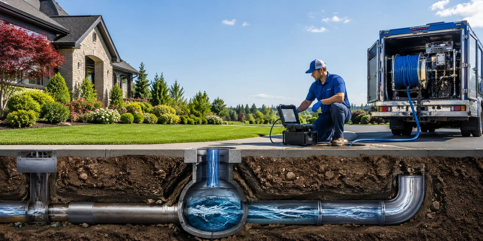 Drainage restoration information for Egan, LA